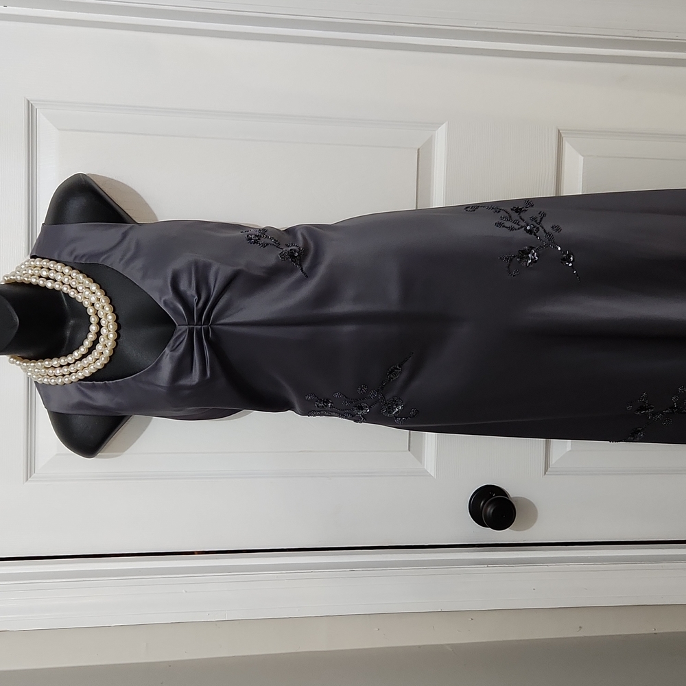 Newport News Silver Prom Dress